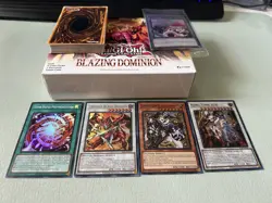 YUGIOH BLAZING DOMINION (BLZED) LOT CARDS - Image 2