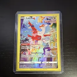 Pokemon Latias GG20/GG70 Full Art Ultra Rare Holo SWSH Crown Zenith Card - Image 2