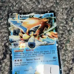 POKEMON EX CARD LOT BLASTOISE MPIDGEOT THUNDURUS KELDEO HO-OH SEISMITOAD - Image 5