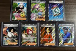 Full Art Trainer Pokemon Card Lot - Image 1