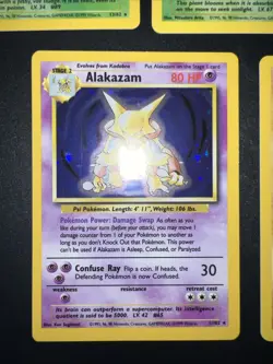 VTG. 1999 Holographic Pokemon Cards Lot Of 5 Venasaur, Muk, Alakazam, Ninetales - Image 3