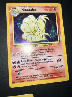 VTG. 1999 Holographic Pokemon Cards Lot Of 5 Venasaur, Muk, Alakazam, Ninetales - Image 4
