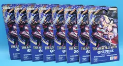 One Piece OP14-EB04 The Azure Sea's Seven 12 Card Booster Pack Lot Of 8 SEALED - Image 1