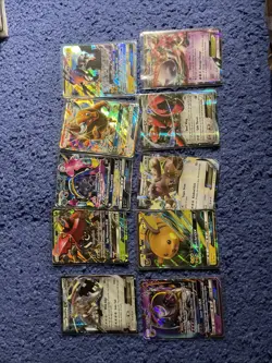 Lot of 50 EX, GX, VMAS, V, Pokemon Cards. Random sets from 2016-present - Image 1