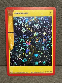 MetaZoo CCG Lightning Aura Native: First Edition 149/174 FULL HOLO Card - Image 1