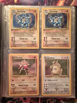 Pokemon Base Set Binder With Cards - Image 2