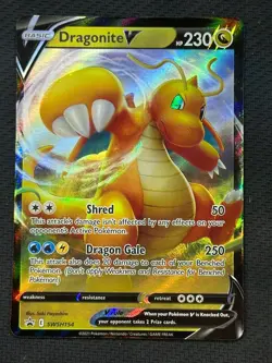 Dragonite V Holo Promo SWSH: Sword & Shield Promo Cards SWSH154 NM - Image 1