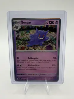 Gengar 094/165 Rare Holofoil Scarlet & Violet 151 Pokemon Card NM - Image 1