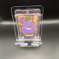 🔥 3D Lenticular Gengar - Pokemon Halloween Collectoons Card *Factory Sealed - Image 1