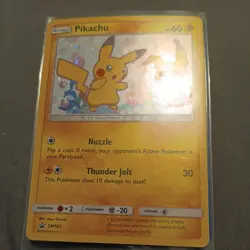 Pikachu Holo Cosmos SWSH039 Black Star Promo Pokemon Card 2020 Mint/NM SALE! - Image 4