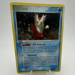 Pokemon Delibird 21/109 EX Team Rocket Returns Reverse Holo Rare 70 HP Card - Image 1