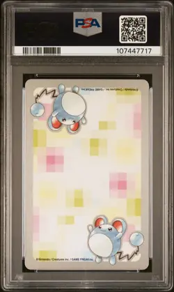 2000 POKEMON SILVER VERSION PART 2 PLAYING CARDS KING OF HEARTS SUICUNE PSA 10 - Image 2