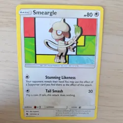 SMEARGLE 157/214 POKEMON CARD (LOST THUNDER SET) - Image 1