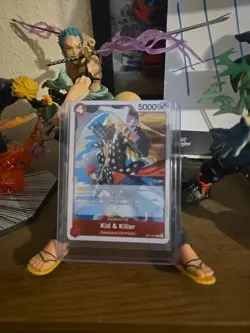 One Piece Card Game TCG Kid and Killer EB01-003 NM Condition - Image 1