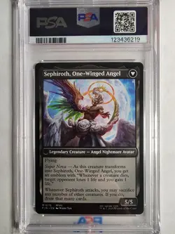 2025 MTG - Sephiroth, Fabled SOLDIER M 0115 Final Fantasy Regular PSA 10 - Image 2