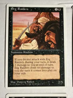 Magic The Gathering 4th Edition 1995 9 Black Card Lot - Image 5