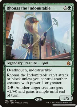 Rhonas the Indomitable [AKH - 182] - NM TCG MTG - Image 1