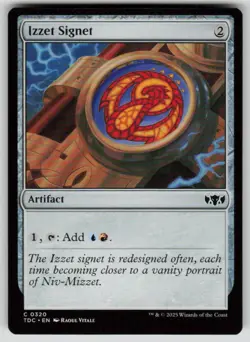 Izzet Signet Normal C Commander: Tarkir: Dragonstorm 320 NM - Image 1