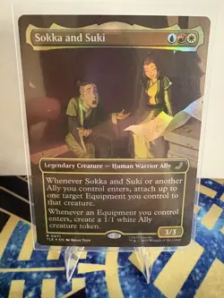 MTG Sokka and Suki (Borderless) Avatar: The Last Airbender: Eternal-Legal Foil - Image 1