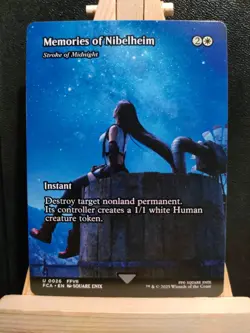 Memories of Nibelheim / Stroke of Midnight - Final Fantasy - NM (see pics) MTG - Image 1