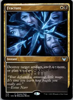 MTG SkeenAB Fracture PACK PROMO from Strixhaven. NM. - Image 1