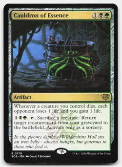 Cauldron of Essence 179 Rare Secrets of Strixhaven Magic: The Gathering NM - Image 1