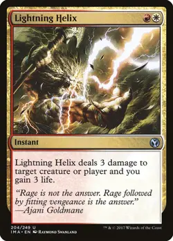 Lightning Helix Foil Iconic Masters 204 NM MTG - Image 1