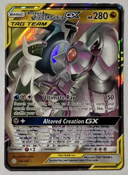 Pokemon Arceus & Dialga & Palkia GX 156/236 - Image 1