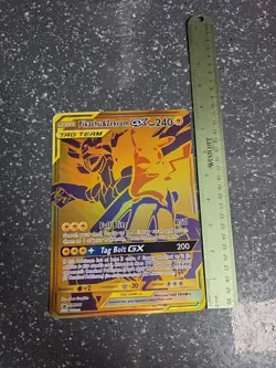 Pikachu & Zekrom GX SM248 NM Full Art Promo Pokemon Card Jumbo MINT - Image 1