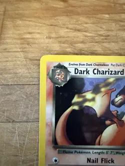 2000 POKEMON TEAM ROCKET #4/82 DARK CHARIZARD HOLO - Image 2