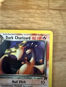 2000 POKEMON TEAM ROCKET #4/82 DARK CHARIZARD HOLO - Image 3