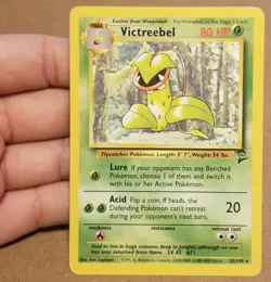 Pokemon TCG Victreebel 32/130 ☆ Rare Base Set 2 VINTAGE NM - Image 1