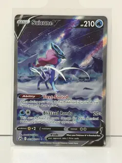 Suicune V Ultra Rare Full Art Holo GG38/70 Crown Zenith Pokemon TCG - Image 1