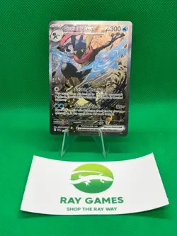 Pokemon TCG Greninja ex 132 Scarlet & Violet Promo Holo Near Mint - Image 1
