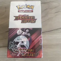 Pokemon TCG Destined Rivals Booster Box 18 Packs Sealed - Image 1