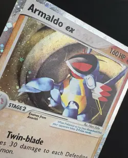 Armaldo Ex 16/17 Pop Series 1 Holo DMG Pokemon TCG Holo Bleed - Image 2