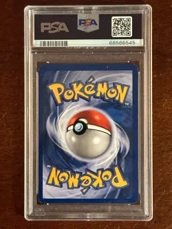 2000 Pokemon Eevee Holo BLACK STAR Promo Pokemon League #11 PSA7 # 68566545 - Image 4