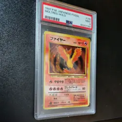 MOLTRES POKEMON 146 1997 FOSSIL MINT JAPANESE PSA 9 - Image 2