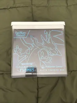 Pokemon ETB Phantasm Flames Pokemon Center Factory Sealed Brand New W/Case - Image 1