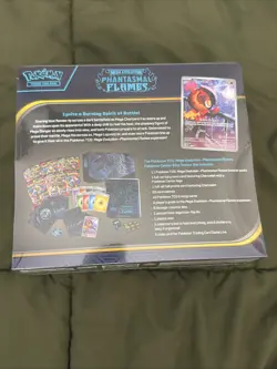 Pokemon ETB Phantasm Flames Pokemon Center Factory Sealed Brand New W/Case - Image 2