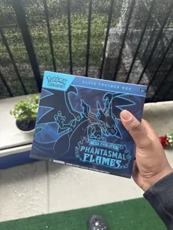 Pokemon TCG Mega Evolution Phantasmal Flames Elite Trainer Box ETB SEALED - Image 1