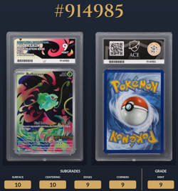Pokemon TCG - Bulbasaur - Mega Evolution - 133/132 Stamped Box Topper Ace 9 Mint - Image 1