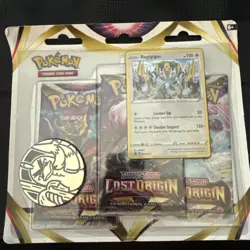 Pokemon Lost Origin 3 Pack Blister Pack Regigigas Promo Sealed x 1 - Image 1