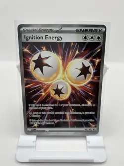 Ignition Energy 124/094 - Phantasmal Flames - Ultra Rare - Pokemon TCG NM - Image 1