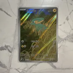 Electrike 196/182 Illustration Rare Destined Rivals Pokemon Holo Near Mint - Image 1