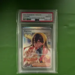 Pokemon TCG Carmine Special Illustration Rare Holo PSA 10 217/167 Twilight Masq… - Image 1