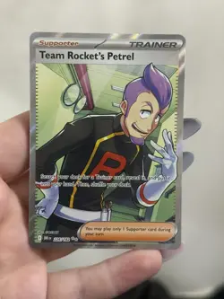 Pokemon TCG - Destined Rivals - Team Rocket’s Petrel 226/182 - Image 1