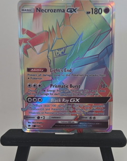 Pokemon TCG Necrozma GX 134/147 Burning Shadows Full Art Holo Ultra Rare - Image 1