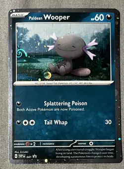 Pokemon TCG - SV Promos : Paldean Wooper (Cosmo Holo) #SVP041 (NM) - Image 1