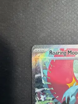 Roaring Moon EX Sir 251/182 Paradox Rift Pokemon TCG Pack Fresh NM - Image 2
